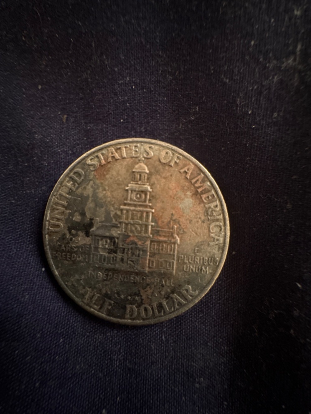 1776-1976 Bicentennial Half Dollar coin - Picture 2 of 2
